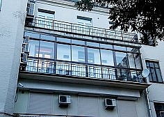 Остекление балконов 01